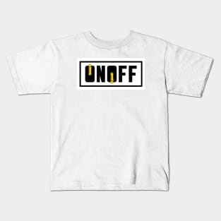 On-Off Button Kids T-Shirt